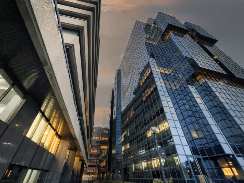 corporate office buildings